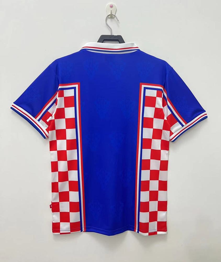 1998 Croatia away Football Jersey