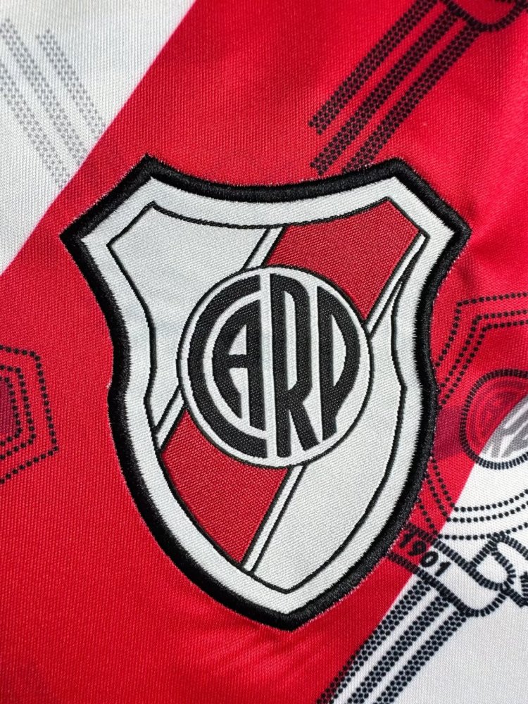 1996/1997 river bed Home Football Jersey