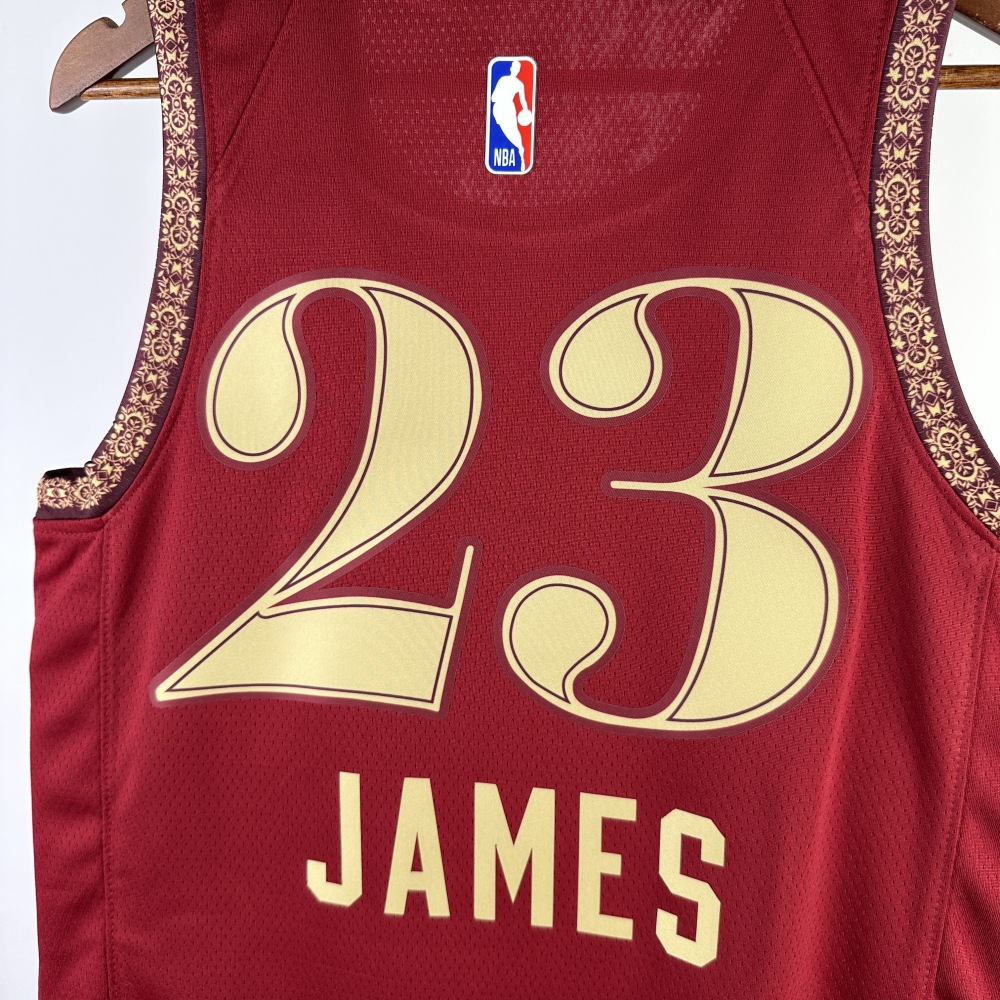 2023/2024 Cleveland Cavaliers City Edition LeBron James No.23