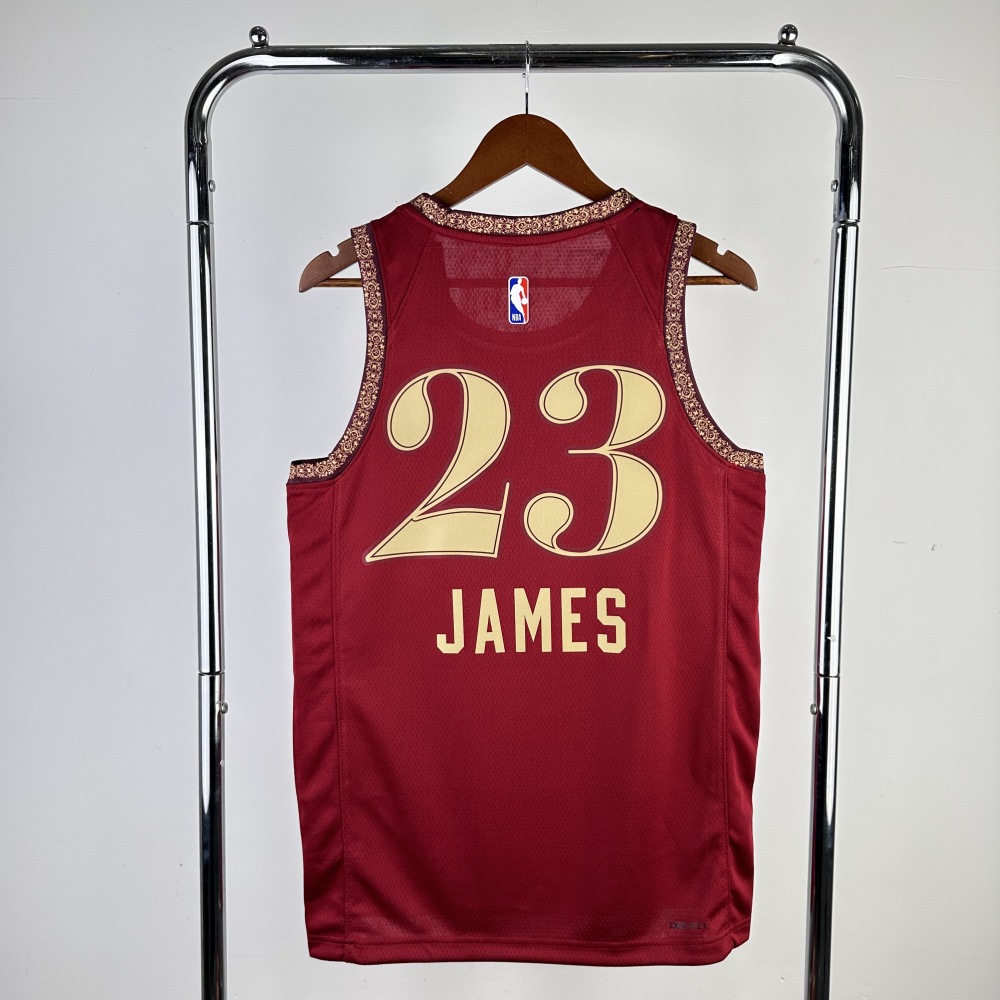 2023/2024 Cleveland Cavaliers City Edition LeBron James No.23