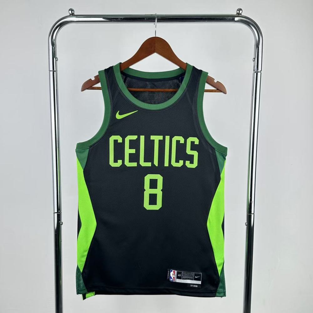 2024/2025 Boston Celtics City Edition Kristaps Porzingis No.8