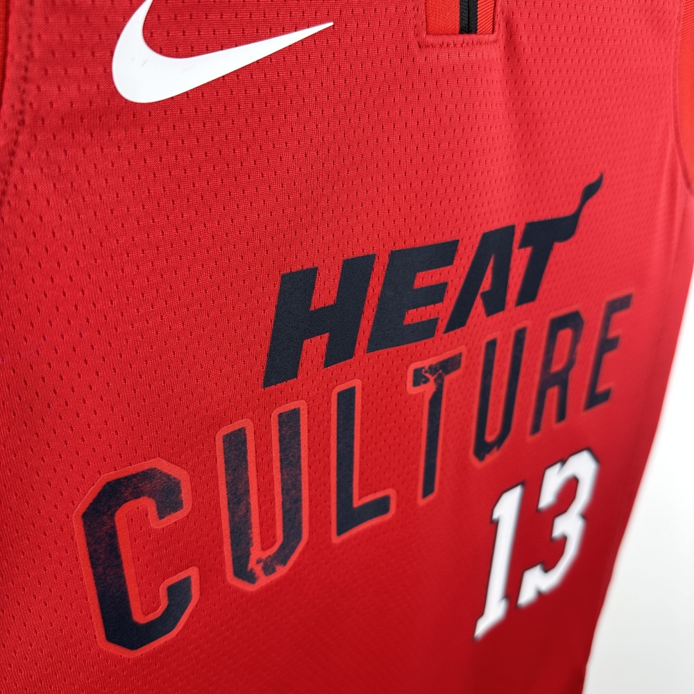2024/2025 Miami Heat City Edition Bam Adebayo No.13