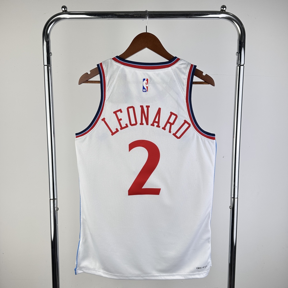 2024/2025 Los Angeles Clippers Home Kawhi Leonard No.2