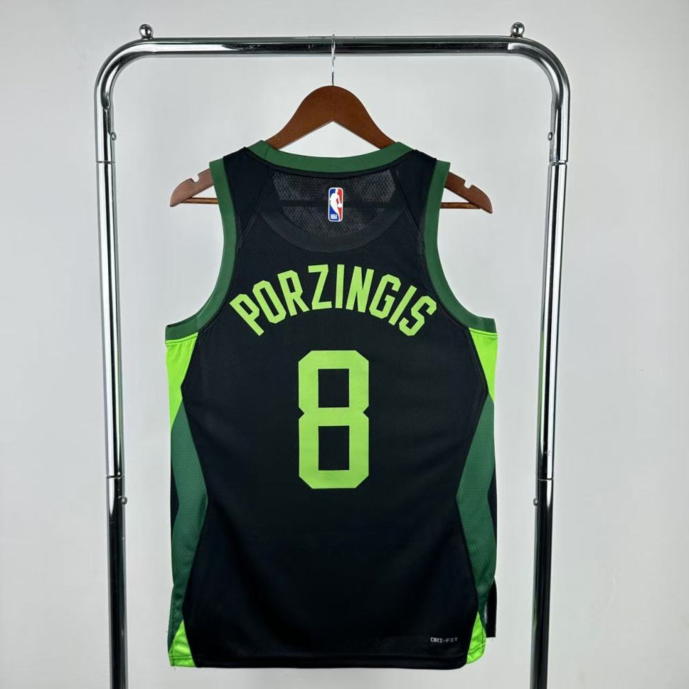 2024/2025 Boston Celtics City Edition Kristaps Porzingis No.8
