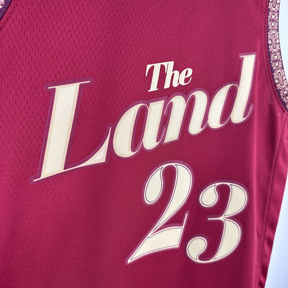 2023/2024 Cleveland Cavaliers City Edition LeBron James No.23