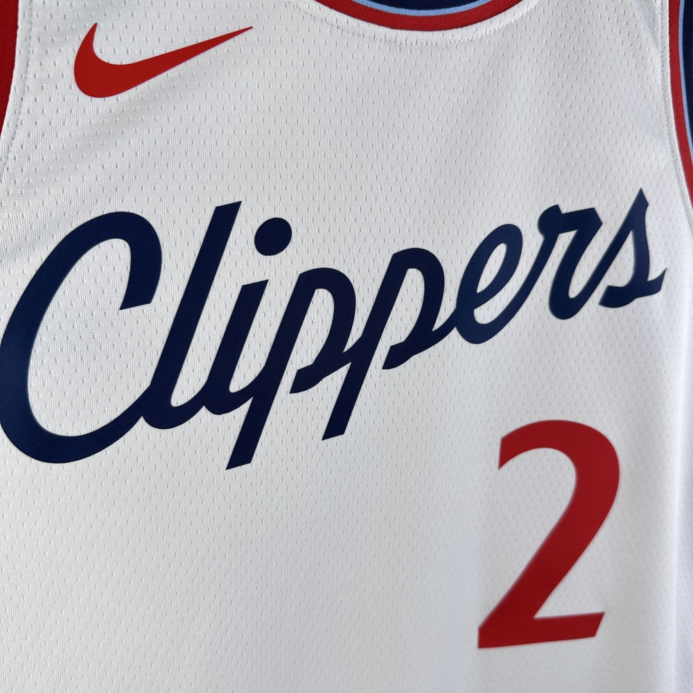 2024/2025 Los Angeles Clippers Home Kawhi Leonard No.2