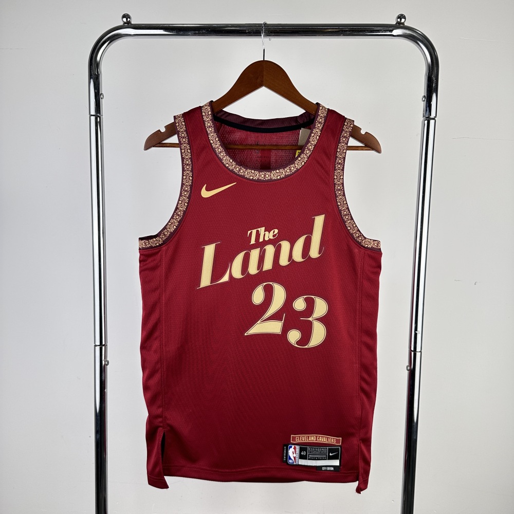2023/2024 Cleveland Cavaliers City Edition LeBron James No.23