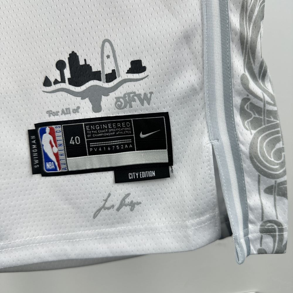 2024/2025 Dallas Mavericks City Edition Max Christie No.31