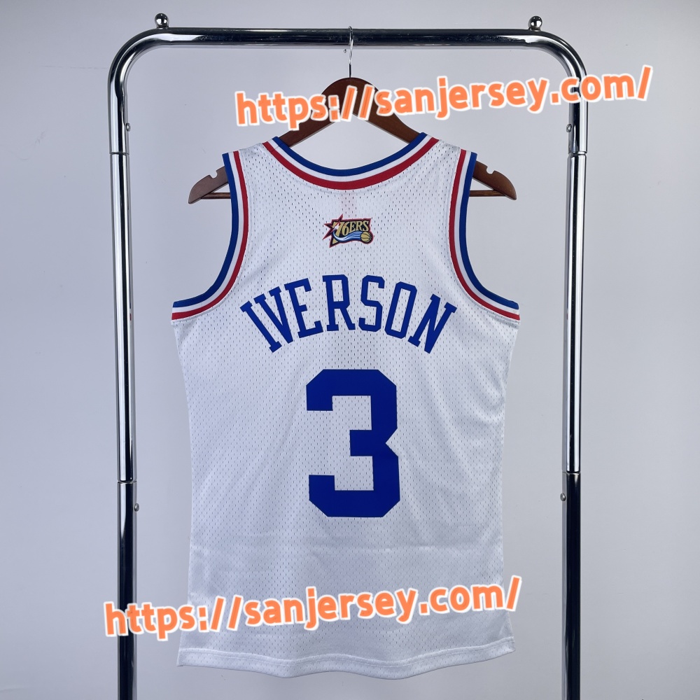 Retro jersey: 03 season All Star White No. 3 Iverson