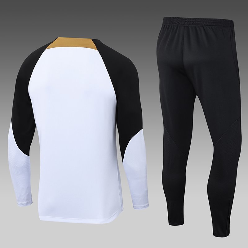 2023/2024 Chelsea Half-Pull Training Suit White Football Shirt
