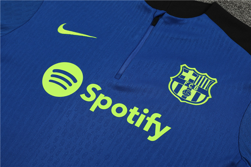 2024/2025 Barcelona Training Blue Player Edition Jersey