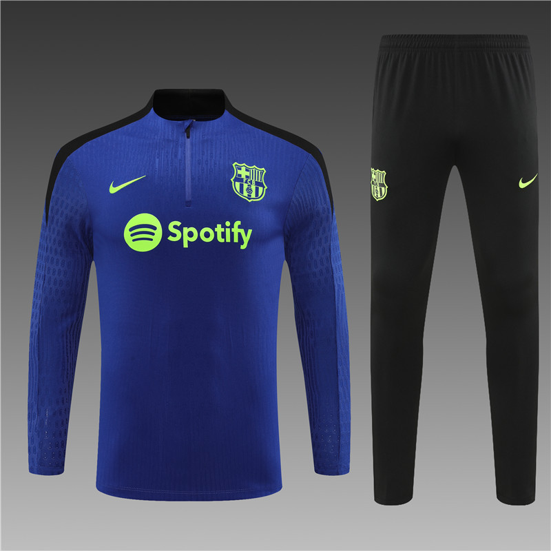 2024/2025 Barcelona Training Blue Player Edition Jersey