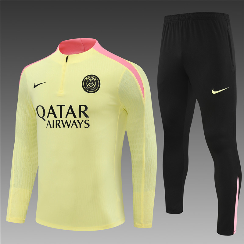 2024/2025  Paris Saint-Germain  Light Yellow Player Edition
