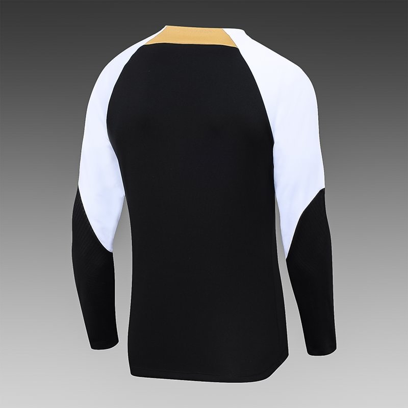 2023/2024 Chelsea Half-Pull Training Suit Black Football Shirt