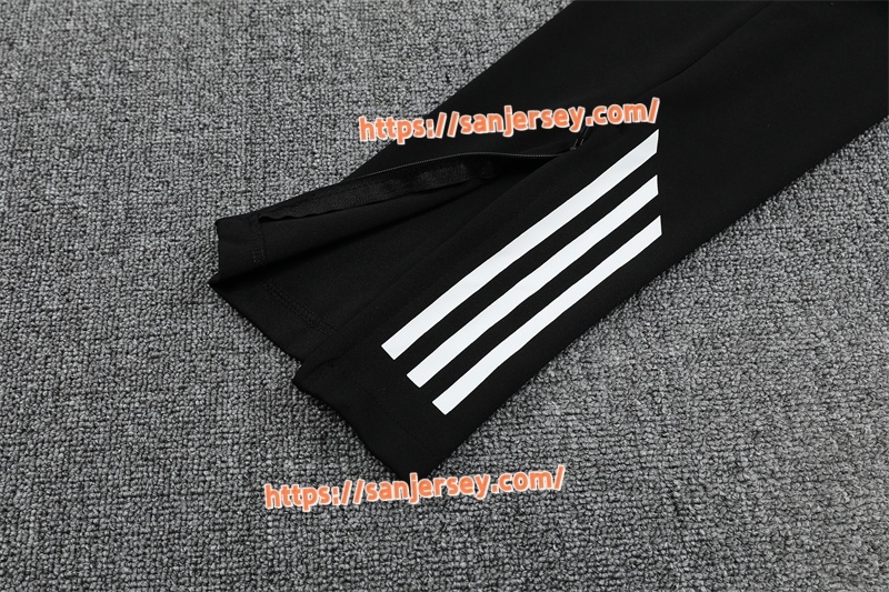 2025/2026 Real Madrid black Training suit set long sleeves
