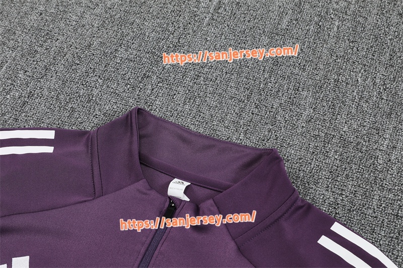 2025/2026 Manchester United Purple Training suit set long sleeves