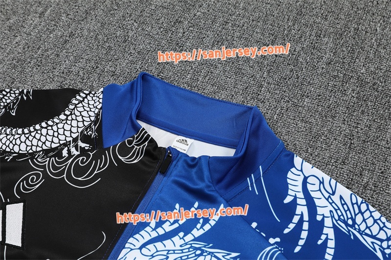 2025/2026 Real Madrid Royal , Black Training suit set long sleeves