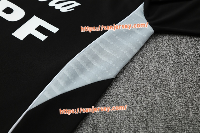2025/2026 Argentina black Training suit set long sleeves