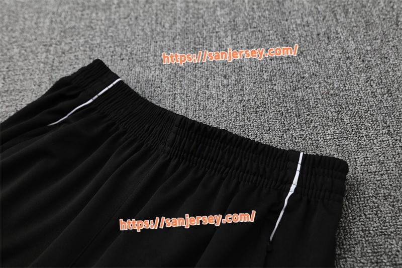 2025/2026 Argentina black Training suit set long sleeves