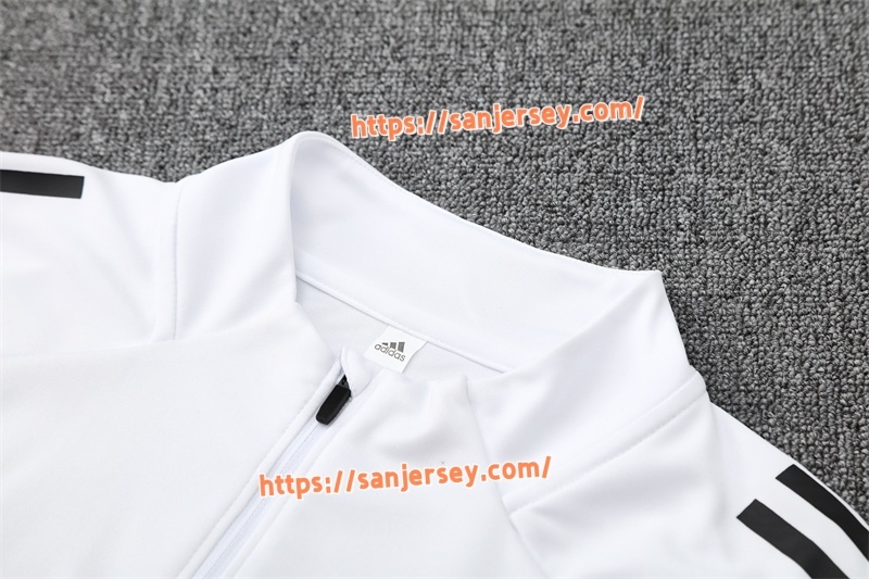 2025/2026 Manchester United White Training suit set long sleeves