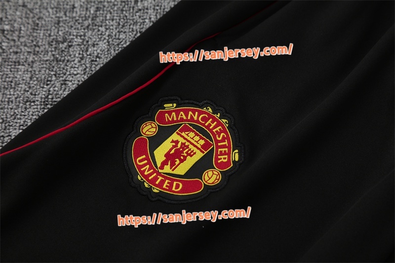 2025/2026 Manchester United White Training suit set long sleeves