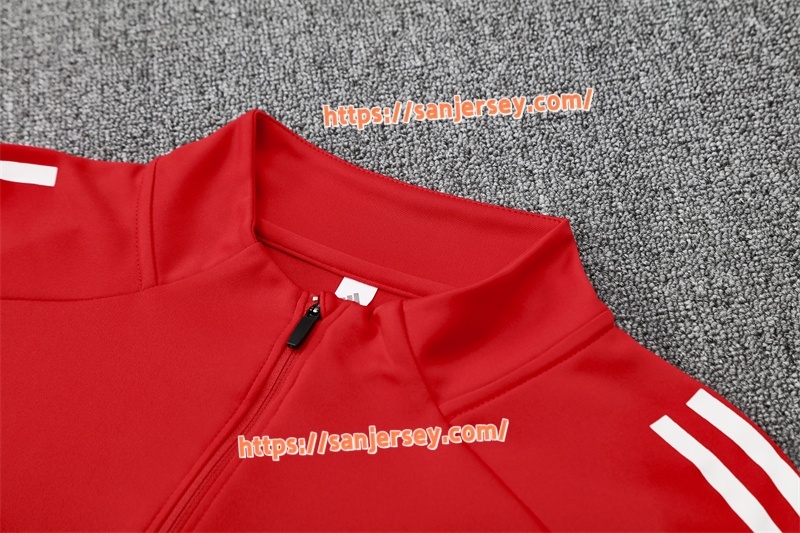 2025/2026 Manchester United Red Training suit set long sleeves