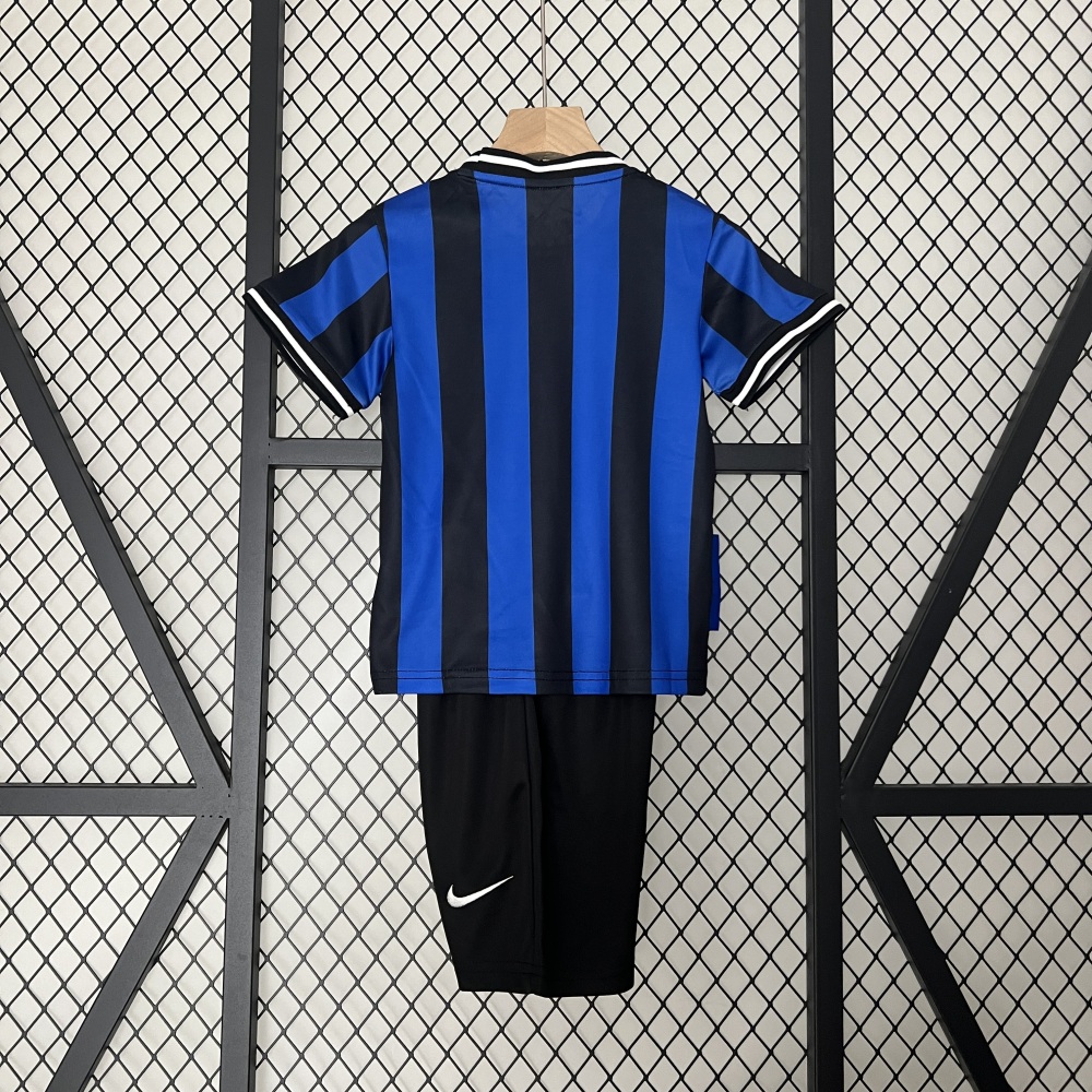 Retro 09-10 Inter Milan Home Kids Kit/09-10国米主场童装