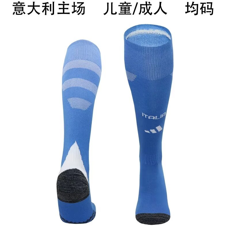 2024 Italy Home Socks/2024意大利主场袜子