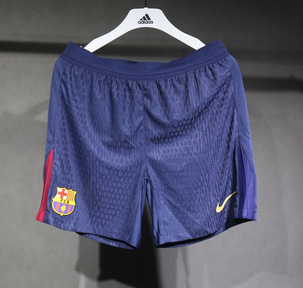 24-25 Barcelona Home Player Shorts/24-25巴萨主场球员短裤