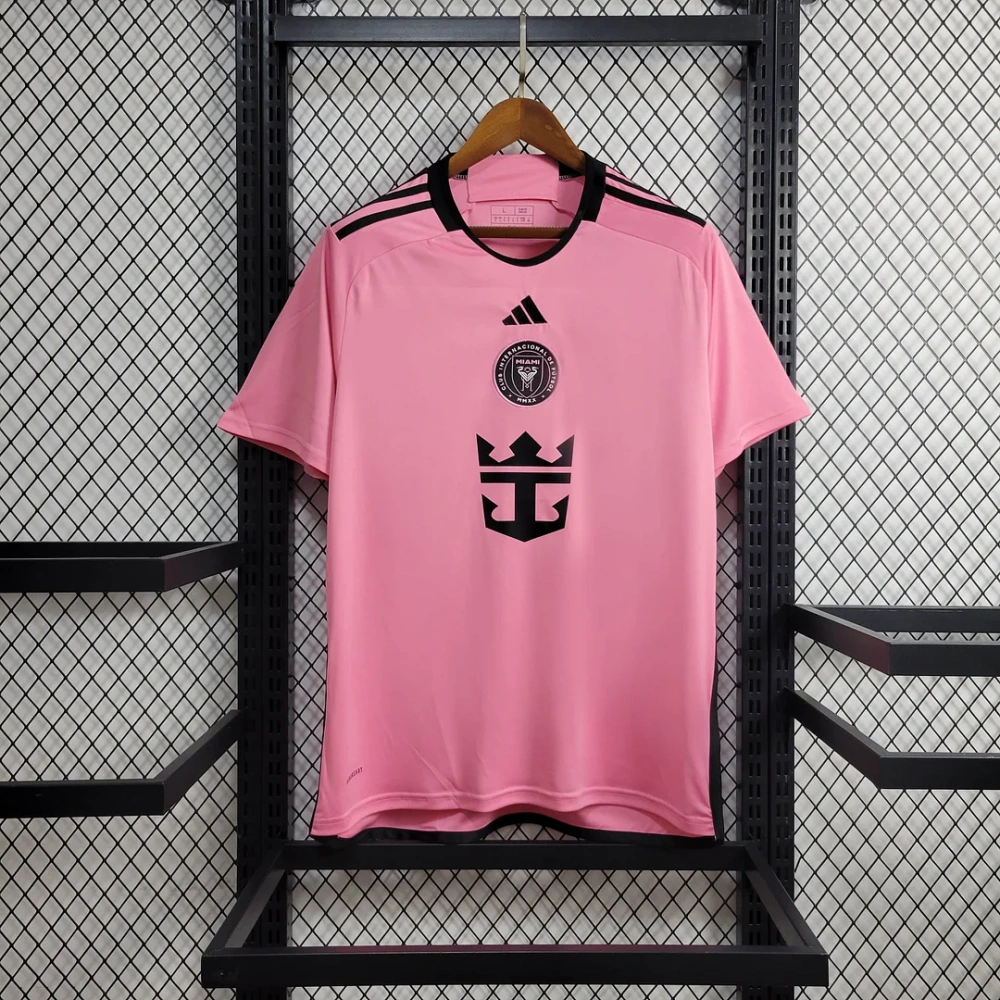 24-25 Miami cherry pink special edition football jersey（ Fans Edition ）