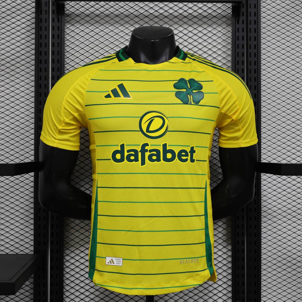 2024/2025 Celtic Yellow Special Edition Football Jersey（ Player Edition ）
