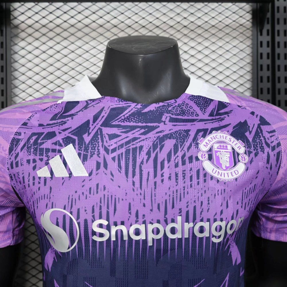 2024/2025 Manchester United Purple Special Edition  Football Jersey  For Player Version