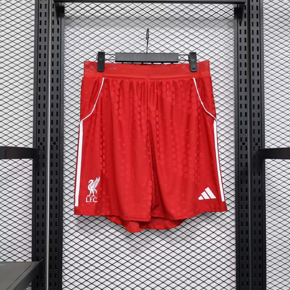 2025/2026 Liverpool Red Home Shorts