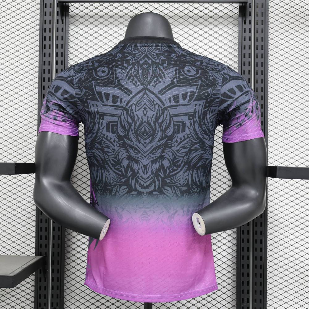 2024/2025 Player Edition Liverpool Black & Purple Special Edition Football Jersey