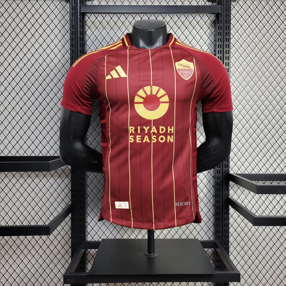2024/2025 AS Roma Home Football Shirt（Player Version ）