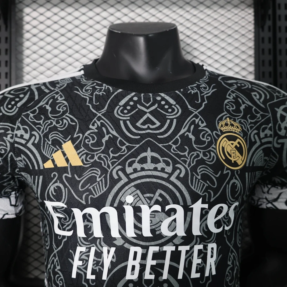 2024/2025 Real Madrid Black Special Edition Football Shirt For Player Version