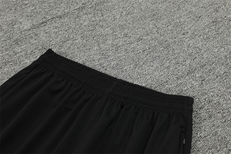 2024/2025  AC Milan Black Half-Pull Training Suit Player Edition