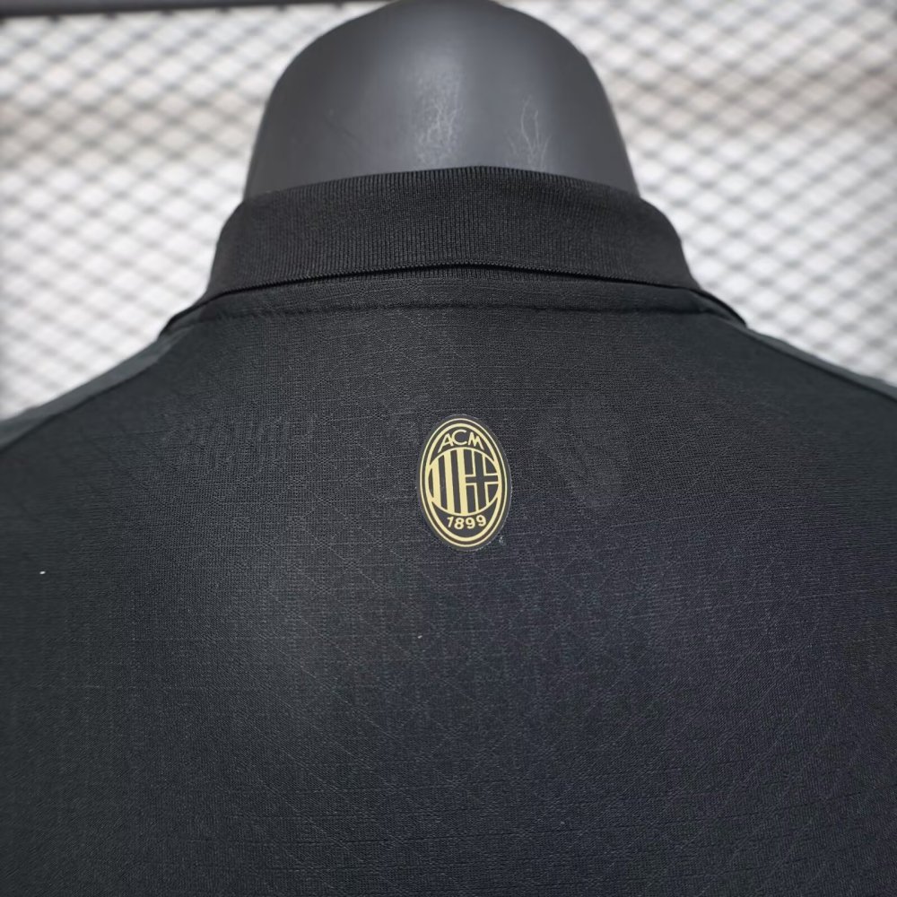 2024/2025 AC Milan Black 125th Anniversary Jersey（ Player Version）