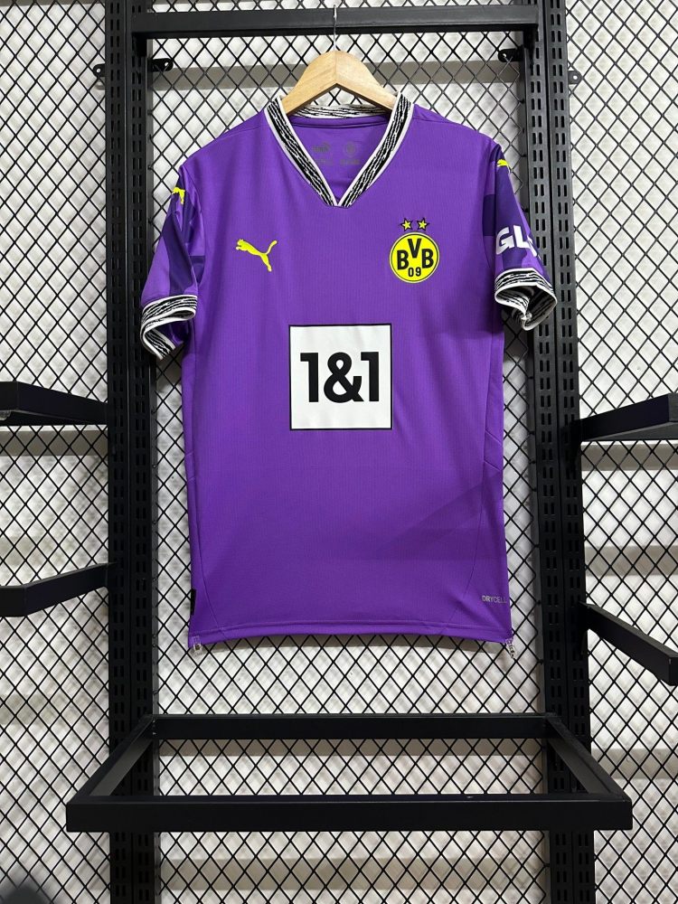 25/26 Dortmund Purple Goalkeeper Jersey（Fans version）