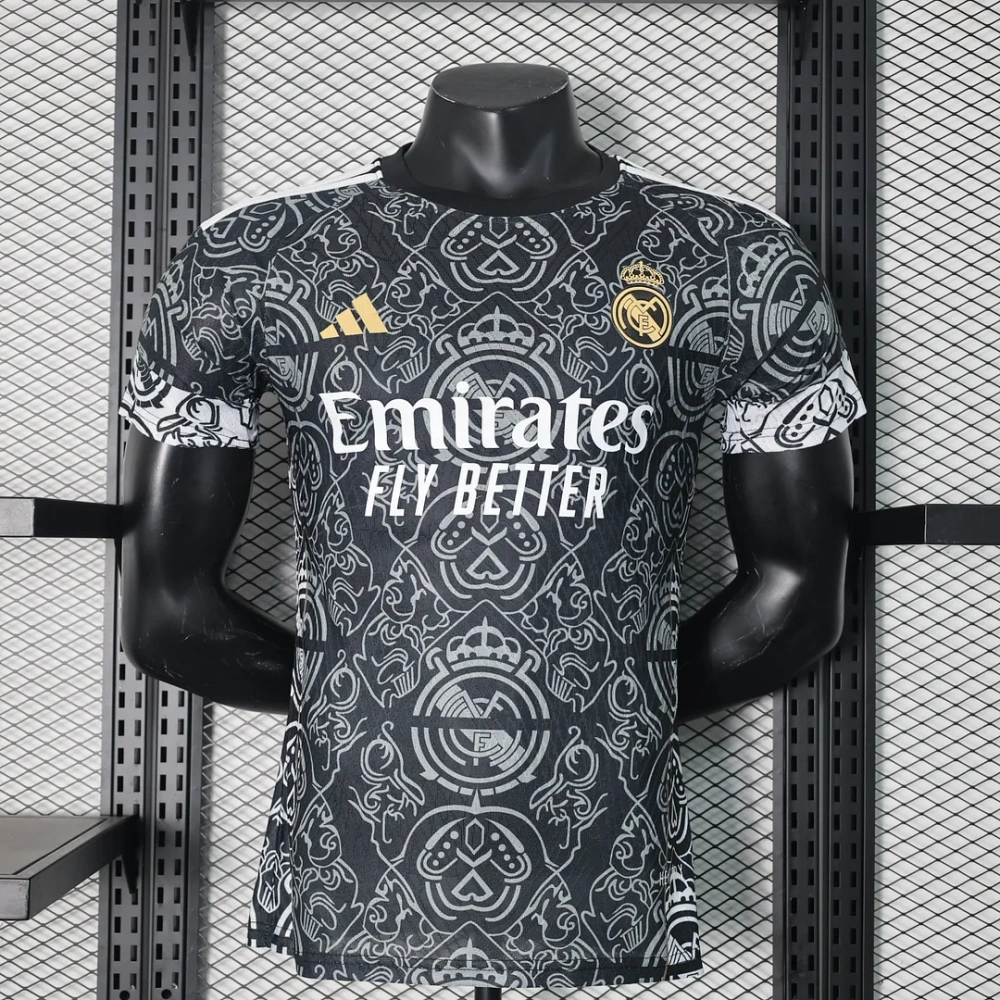 2024/2025 Real Madrid Black Special Edition Football Shirt For Player Version