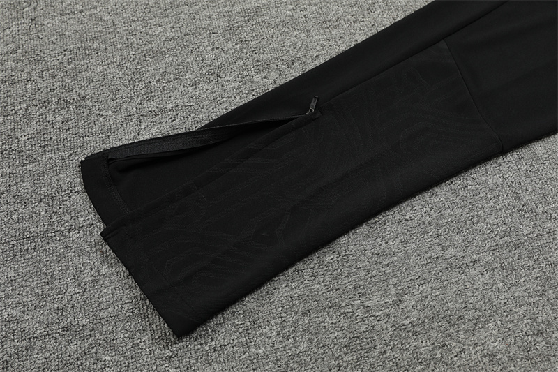 2024/2025  AC Milan Black Half-Pull Training Suit Player Edition