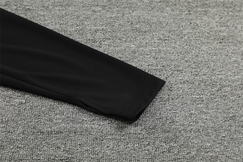 2024/2025  AC Milan Black Half-Pull Training Suit Player Edition