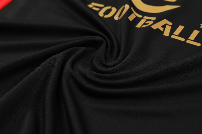 2024/2025  AC Milan Black Half-Pull Training Suit Player Edition