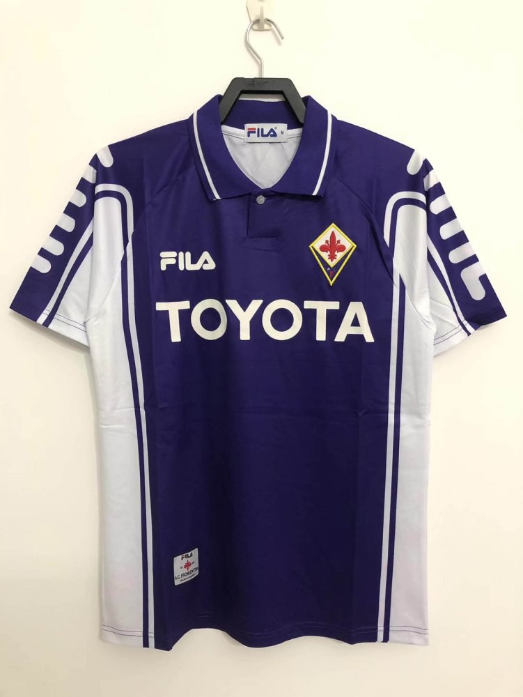 1999/2000 Retro Fiorentina Home Football Shirt（ Fans Edition ）