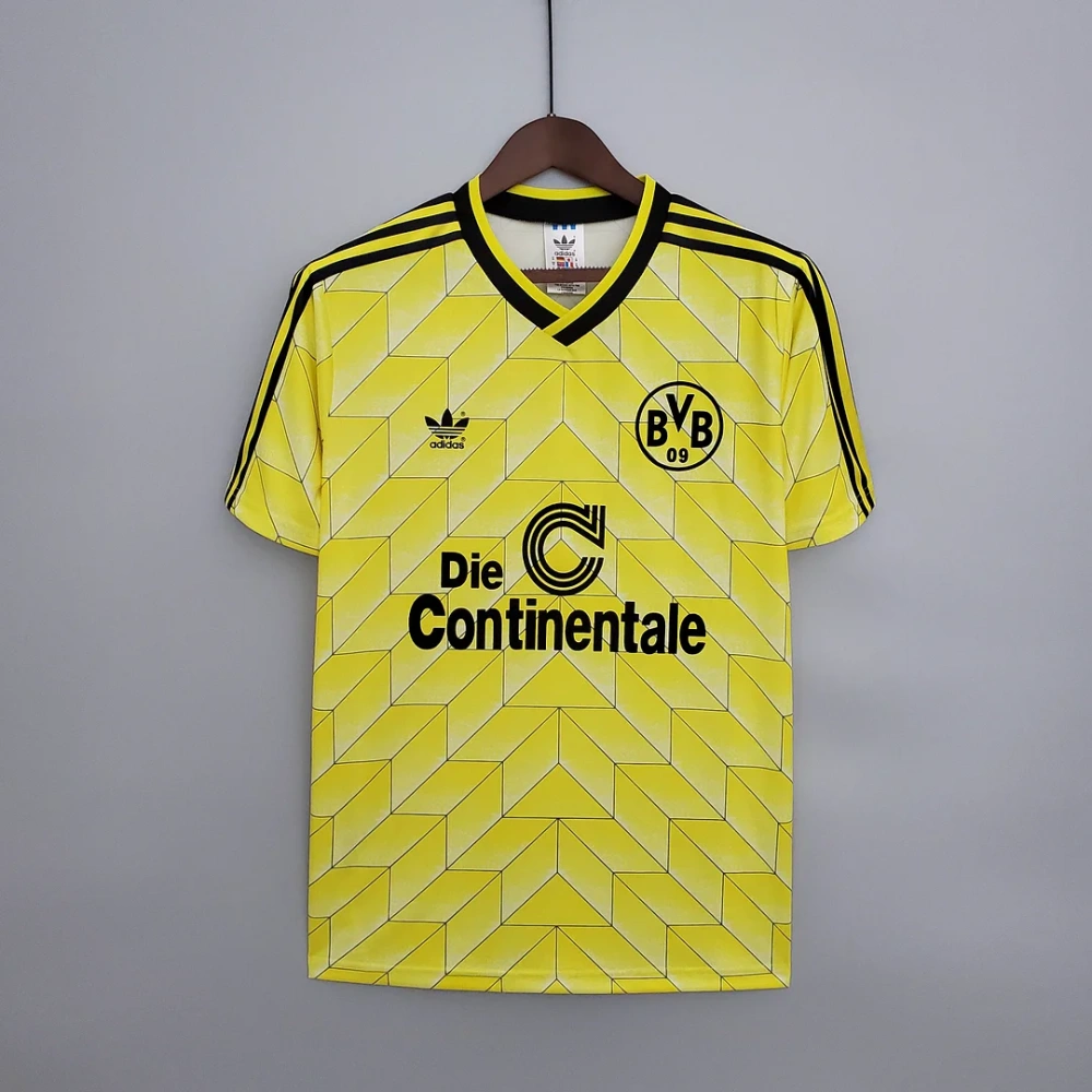 1998/1999 Retro Dortmund Home Football Shirt（ Fans Edition ）