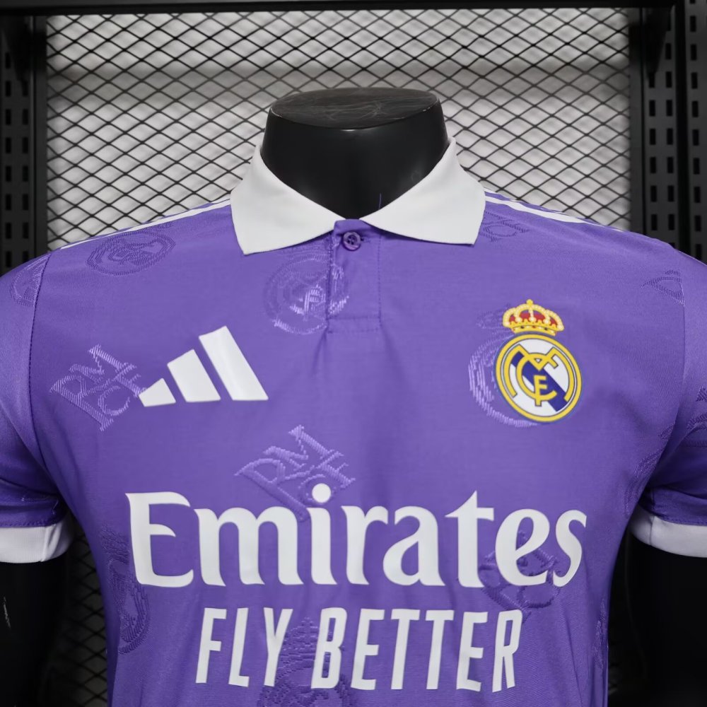 2024/2025 Real Madrid Purple  Special Edition Football Jersey For Player Version
