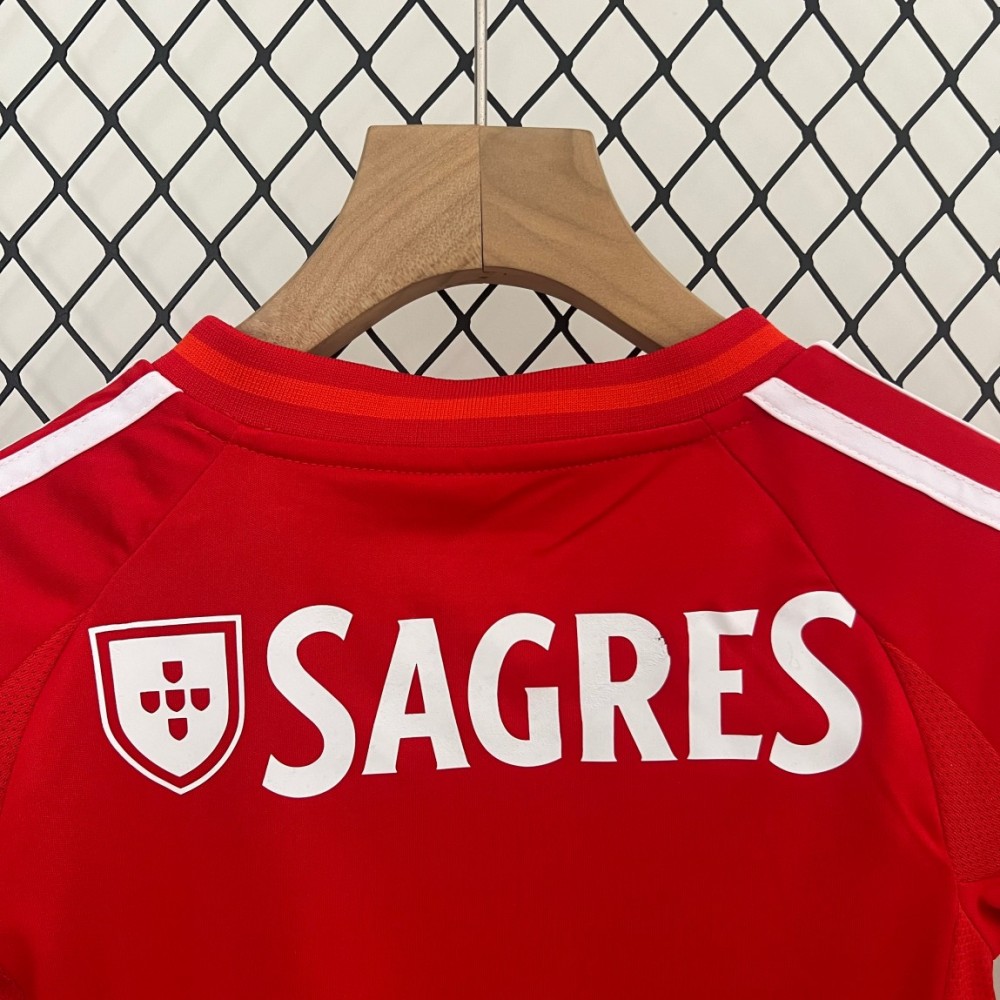 2024/2025 Benfica Home Jersey（For Kids）