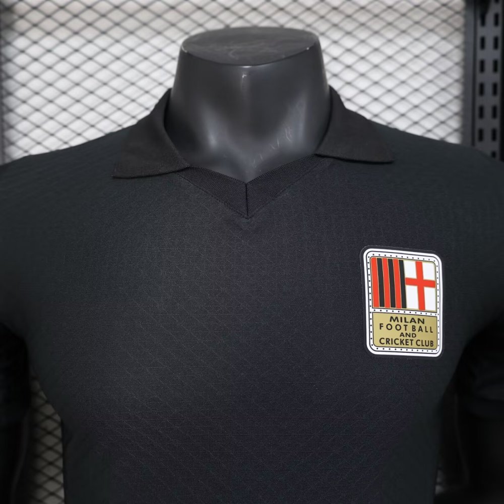 2024/2025 AC Milan Black 125th Anniversary Jersey（ Player Version）