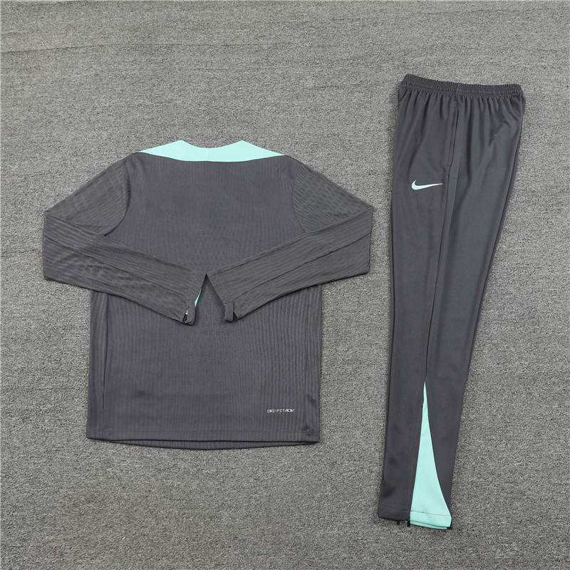 2024/2025 Paris Saint-Germain  Dark Grey with Light Blue Player Edition