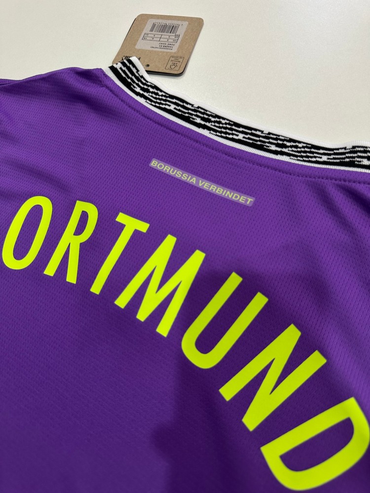 25/26 Dortmund Purple Goalkeeper Jersey（Fans version）